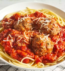 Italian Spaghetti Sauce with Meatballs