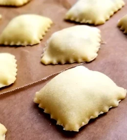 Homemade Four Cheese Ravioli