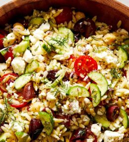 Greek Orzo Salad